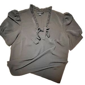 Premise Black Blouse